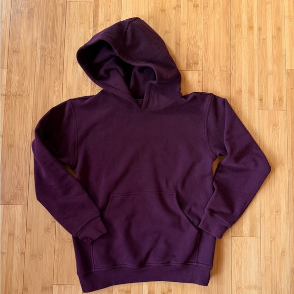 Lululemon all yours hoodie burgundy size 8 - Picture 1 of 5